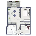 Apartmán Duenenschloss 1-34 Ostseebad Kühlungsborn